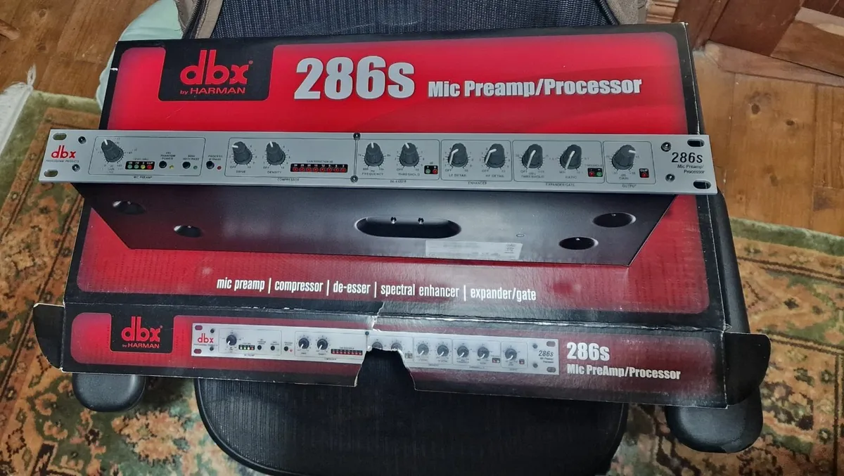 Preamp -Dbx 286s / Channel Strip – Mint - Image 1