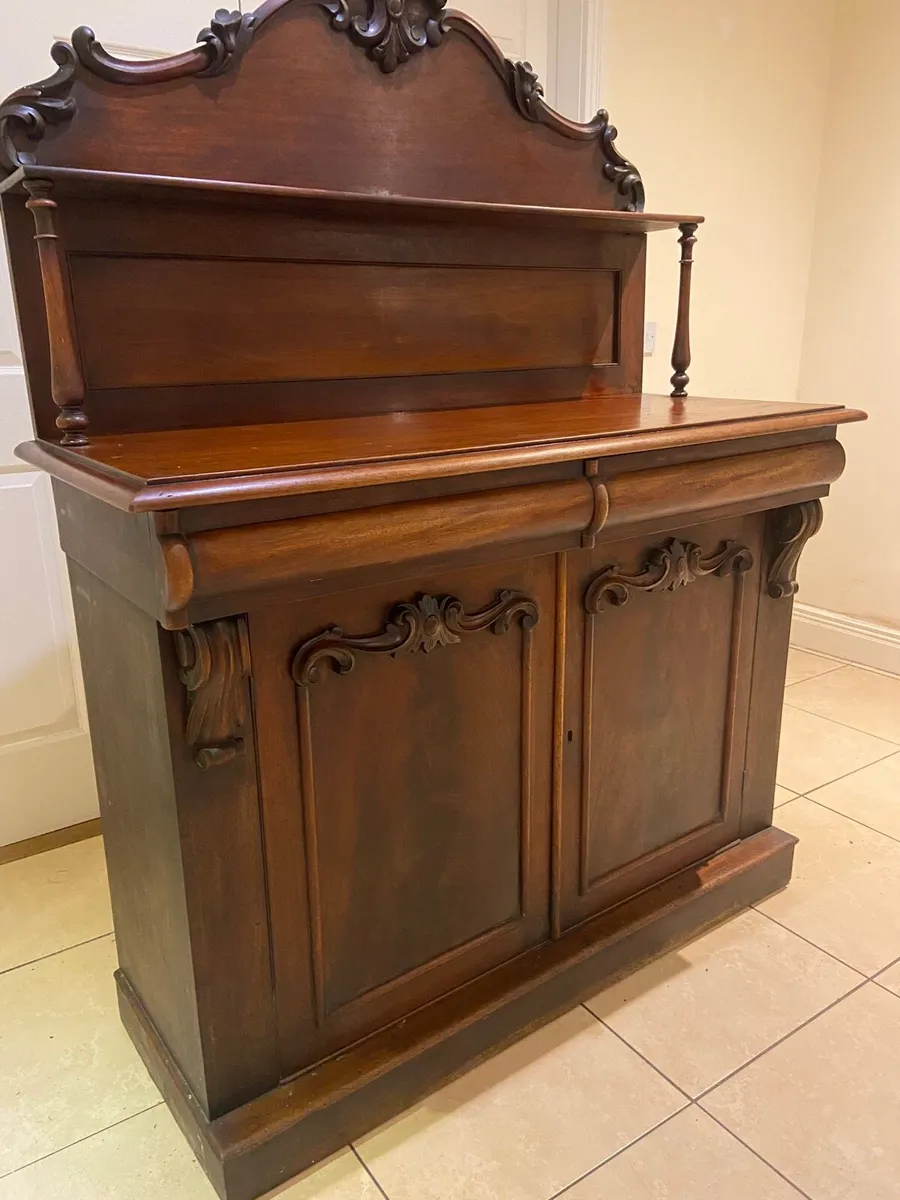 Victorian chiffonier buffet dresser - Image 2