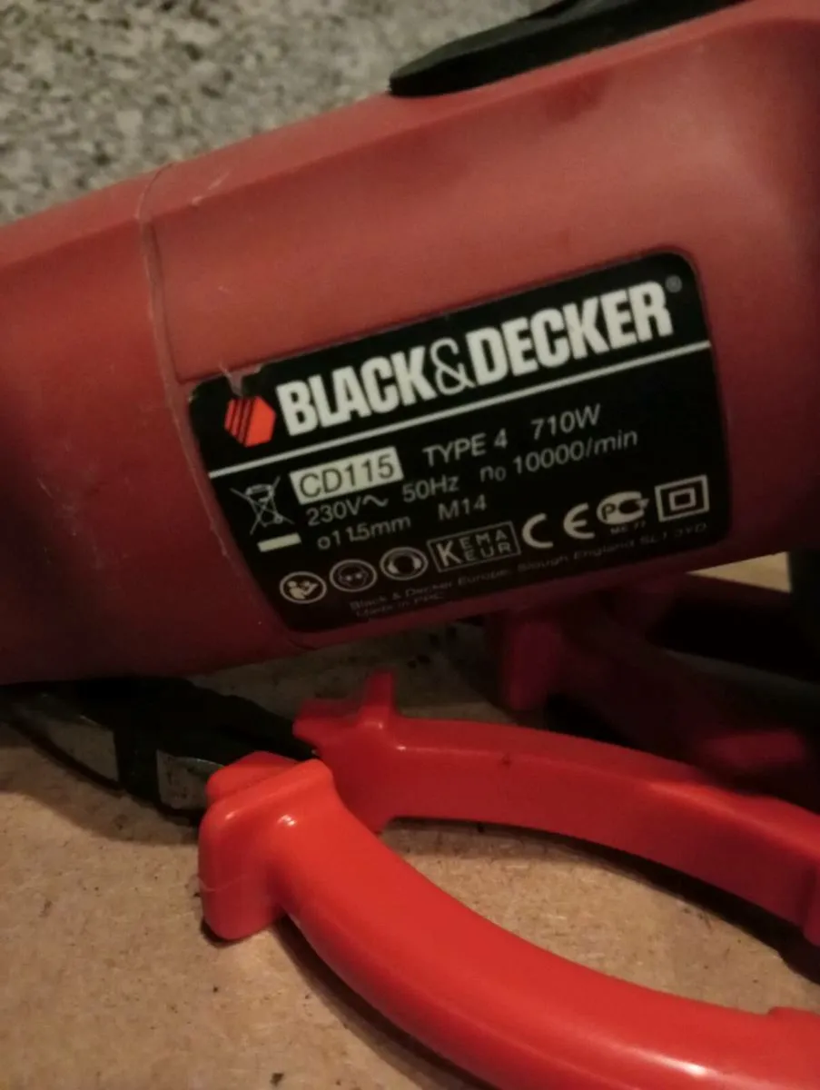 Black and Decker as angle grinder - Image 2
