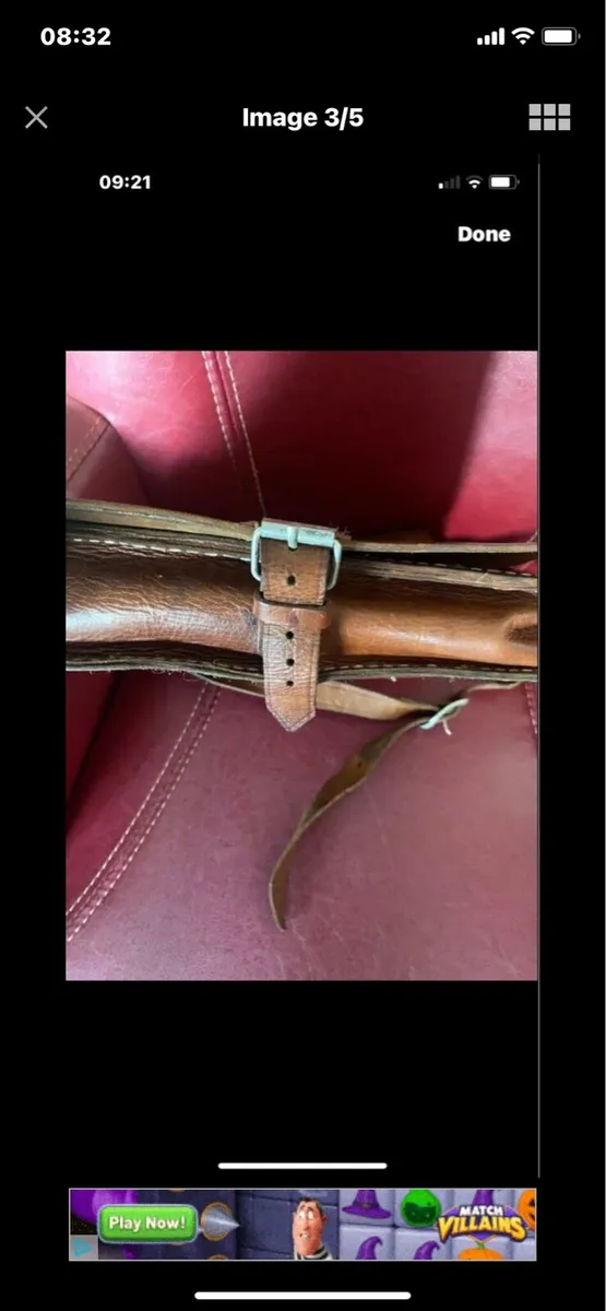 Vintage Leather Satchel - Image 3