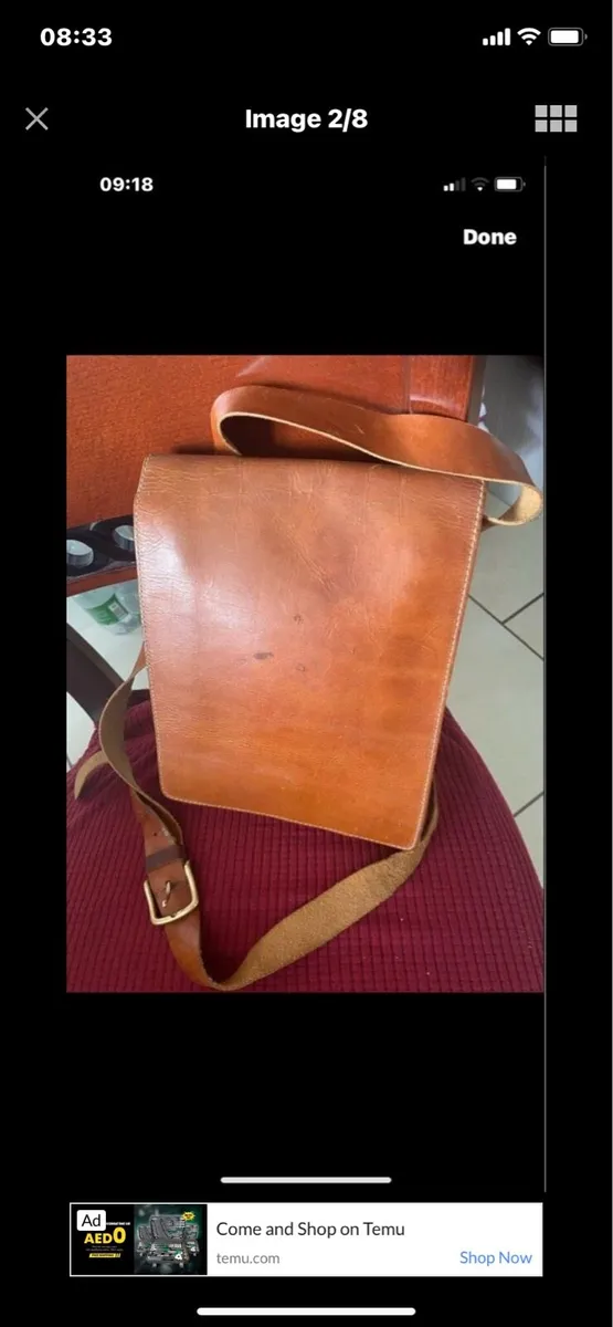 Leather Shoulder Bag - Image 2