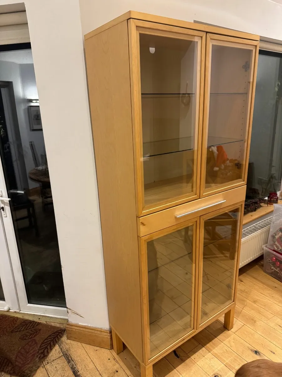 Glass cabinet - Image 1