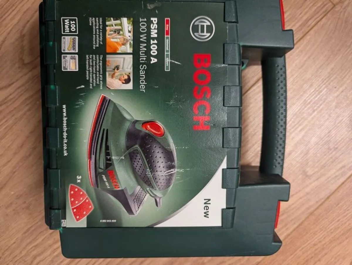Bosch and Black & Decker multi sanders - Image 1