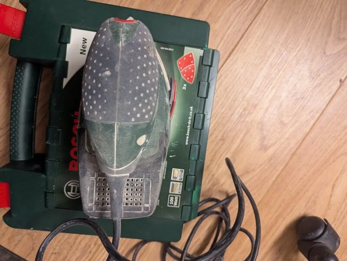 Bosch and Black & Decker multi sanders - Image 2