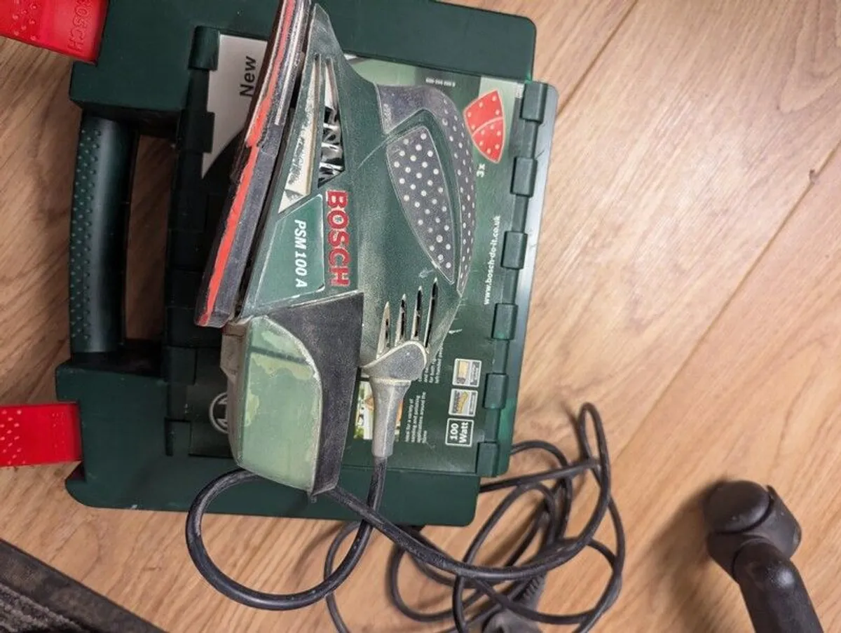 Bosch and Black & Decker multi sanders - Image 3