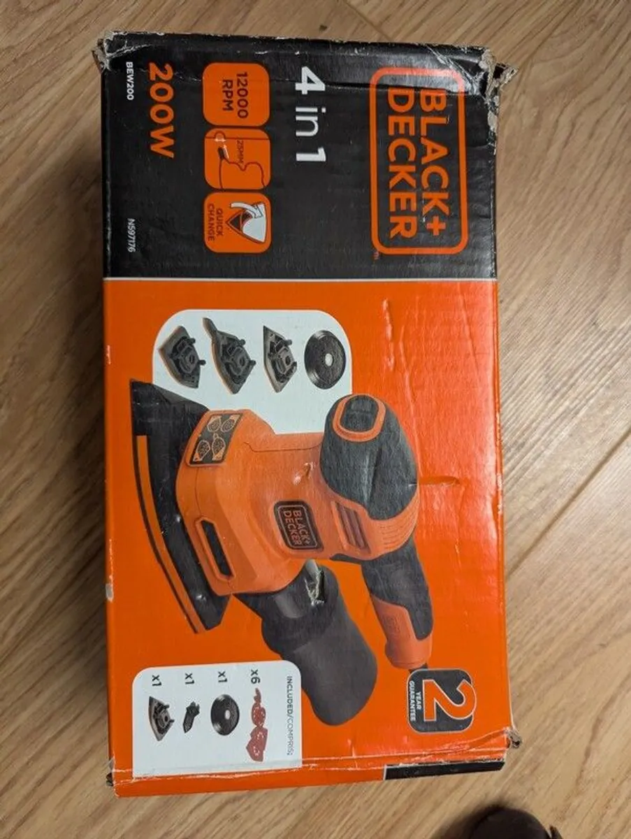 Bosch and Black & Decker multi sanders - Image 4