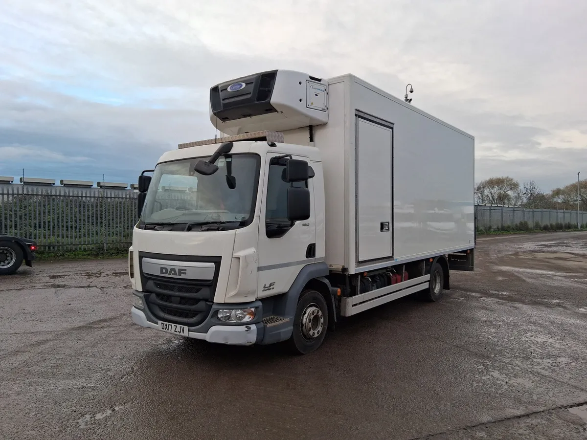 2017 daf 45/180 12Ton gross 18F fridge - Image 1