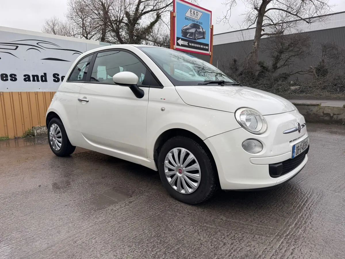 2008 Fiat 500  1.2 Low Miles Warranty - Image 1