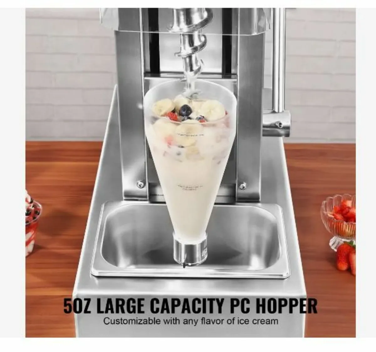 Ice Cream Blender, 750W High-Speed - Image 4
