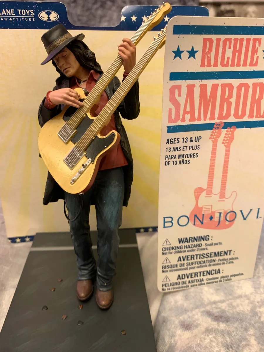 Bon Jovi signed official ,figure free - Image 4