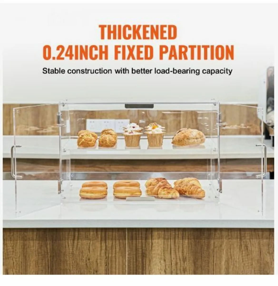 Pastry Display Case, 2-Tier Commercial - Image 2