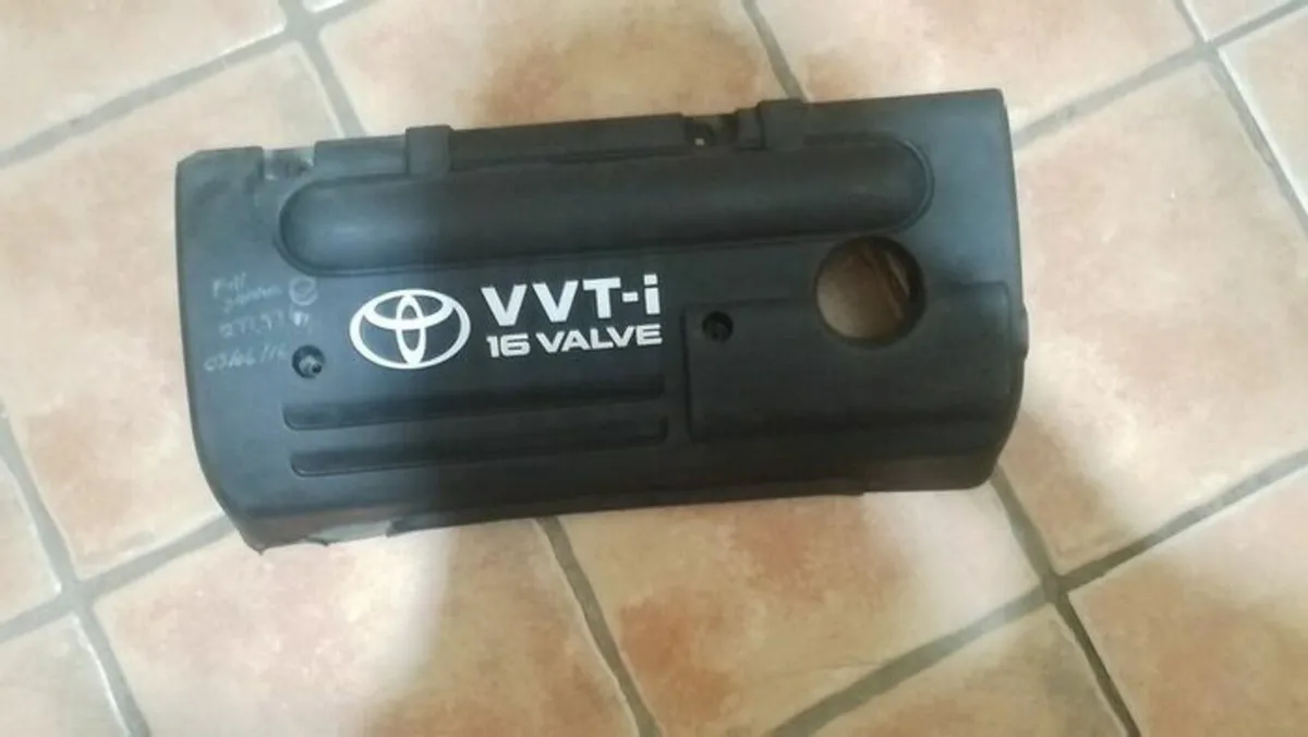 Toyota VVTI Petrol Black Engine Cover - Image 2