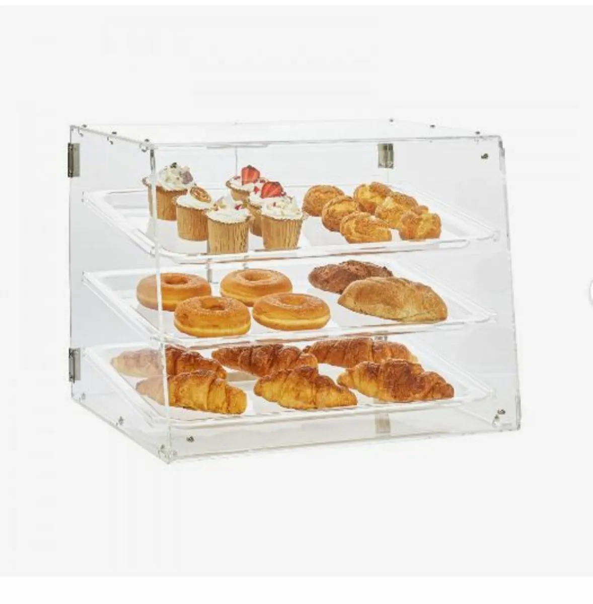 Pastry Display Case, 3-Tier Commercial - Image 1