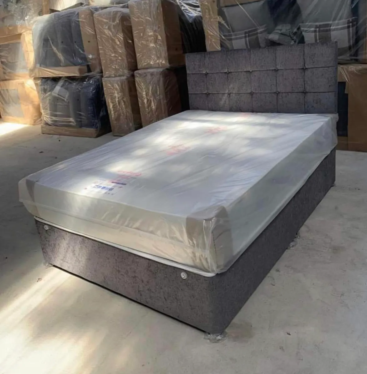 Brand new split divan base beds - Image 3