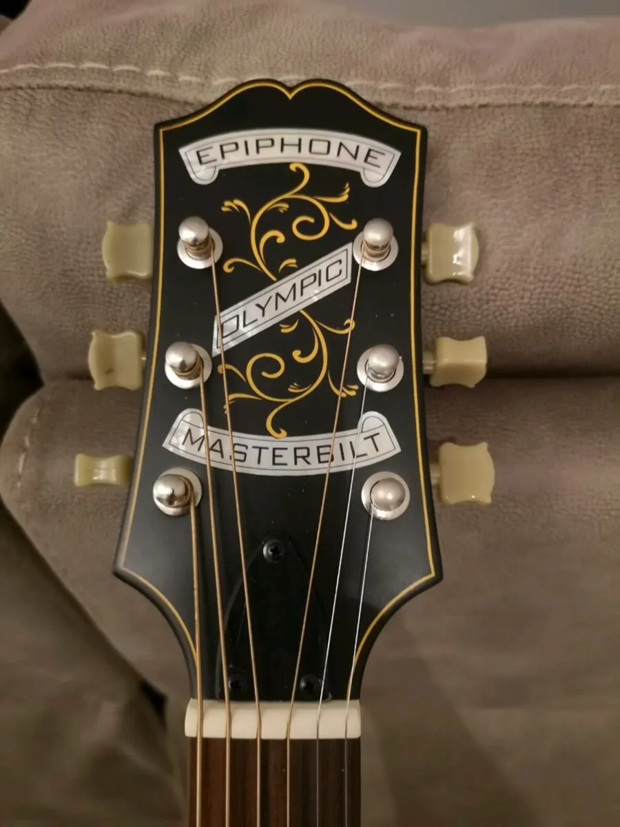 Epiphone Masterbilt Olympic Archtop Guitar - Image 2