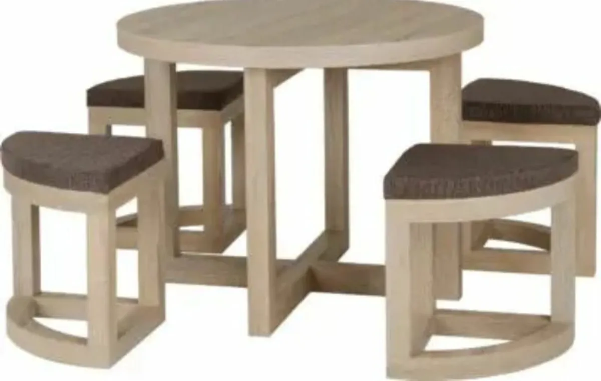 Cambourne Stowaway Dining Set, free delivery 🚚 - Image 1