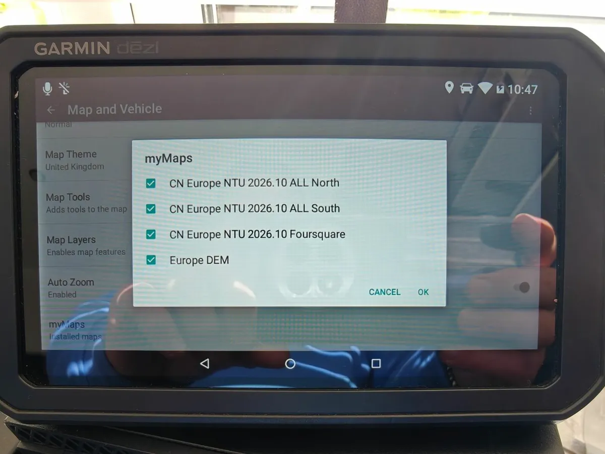 Garmin dezl 780 HGV sat nav - Eircodes - Europe - Image 3