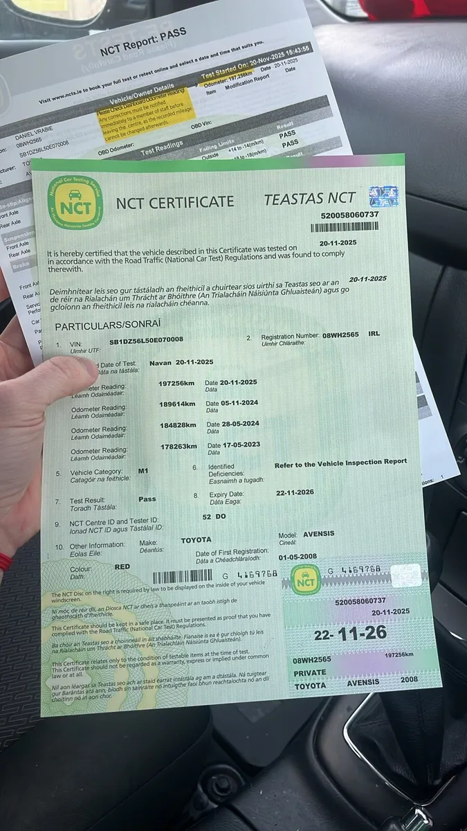 2008 Toyota Avensis Aura 1.6 Petrol Manual - Image 2