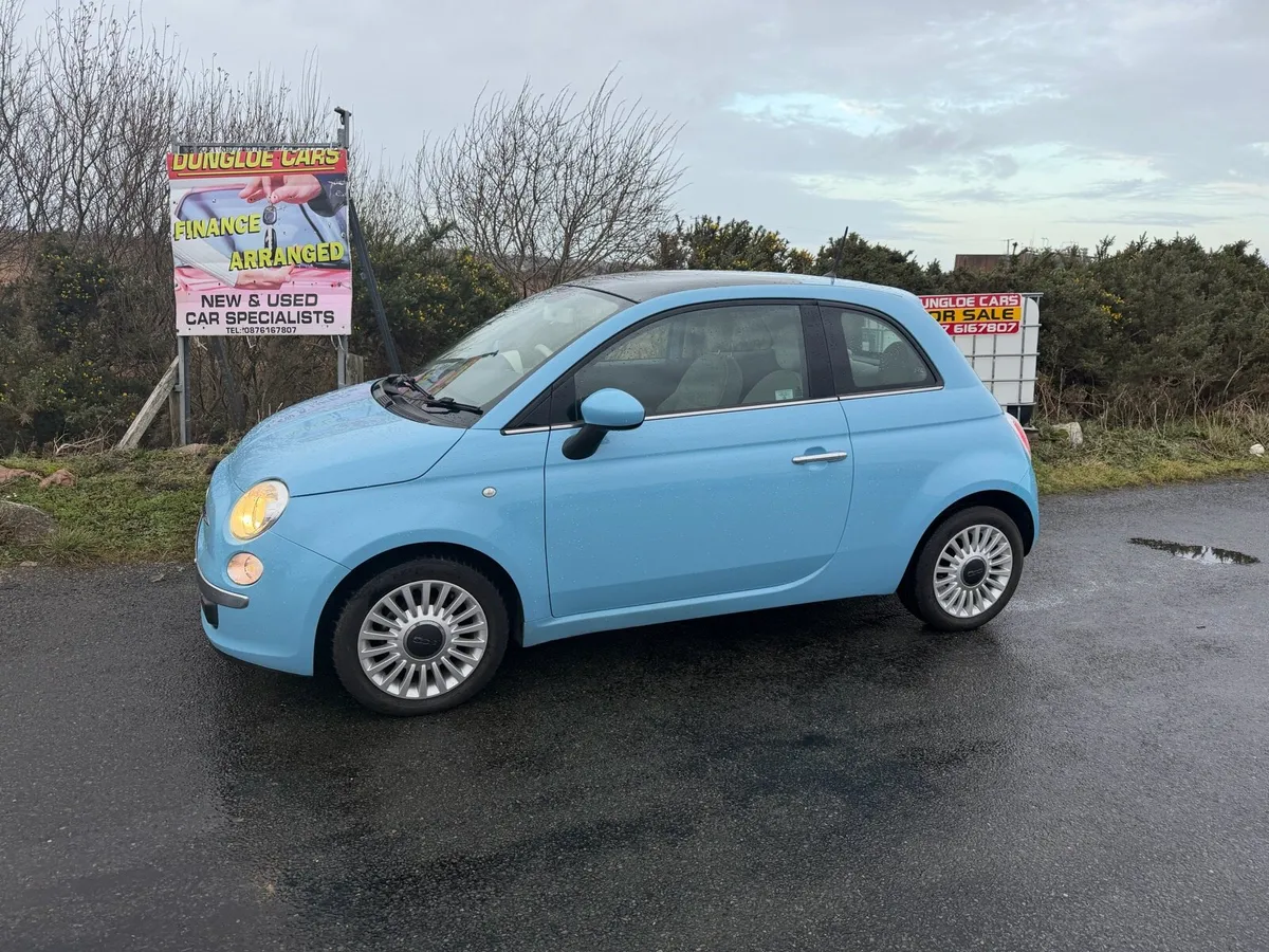 Fiat 500 1.2 low miles full NCT - Image 1