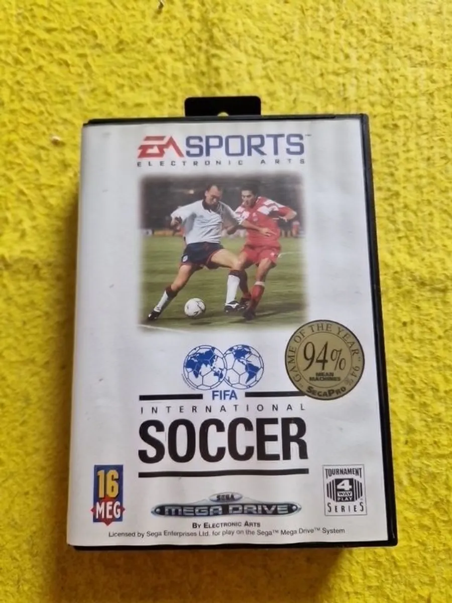 Fifa International Soccer Sega Mega Drive Arcade Retro Games Original - Image 1