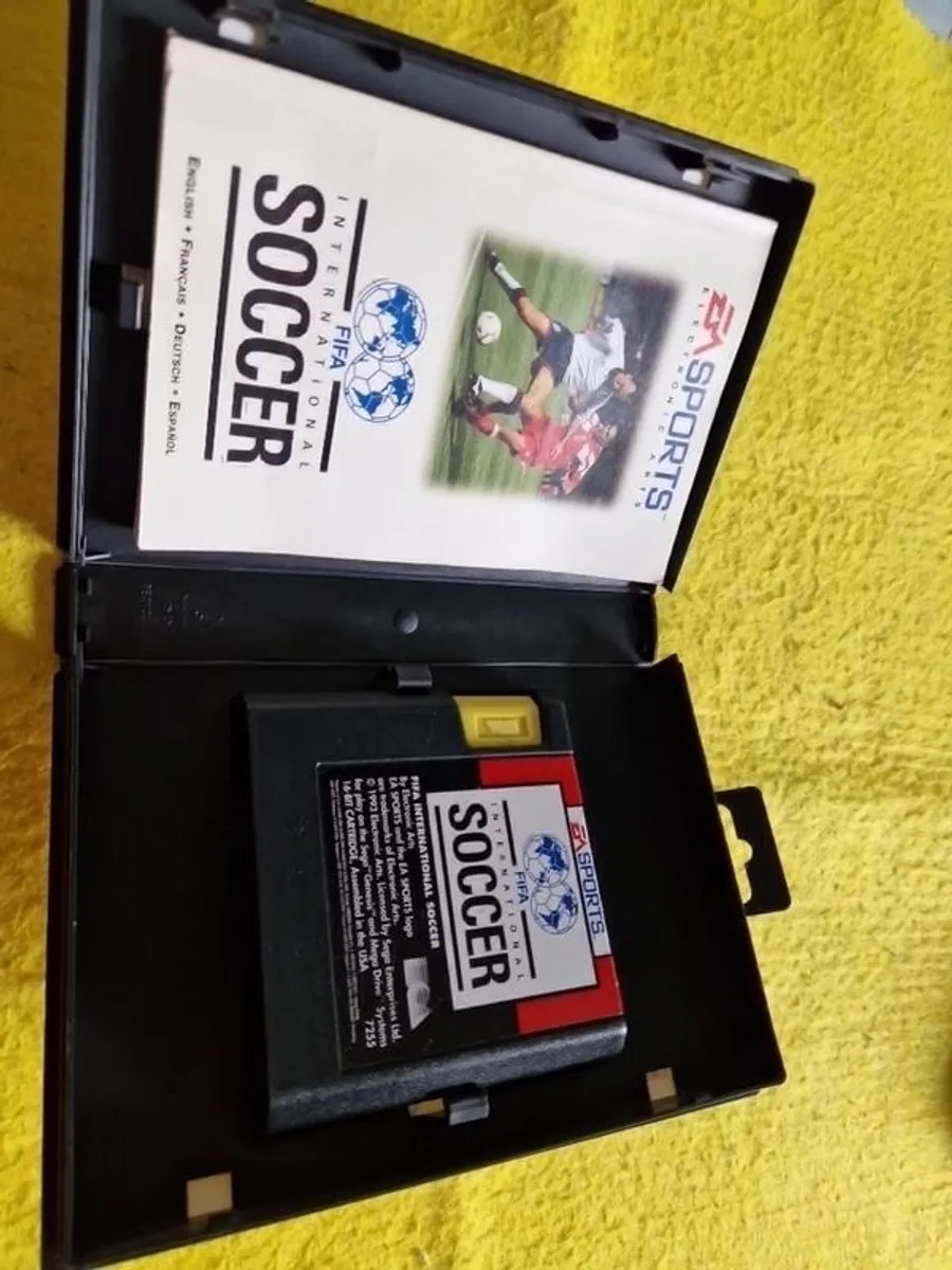 Fifa International Soccer Sega Mega Drive Arcade Retro Games Original - Image 3