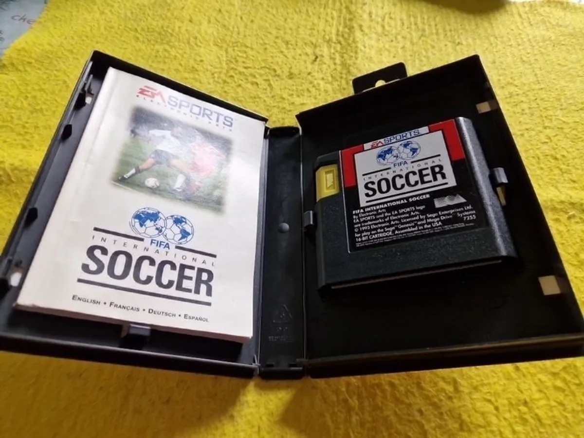 Fifa International Soccer Sega Mega Drive Arcade Retro Games Original - Image 4