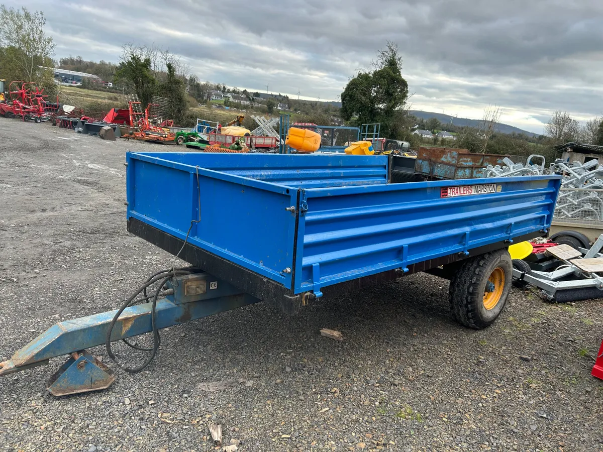 Marston 12x7 Tipping Trailer - Image 4