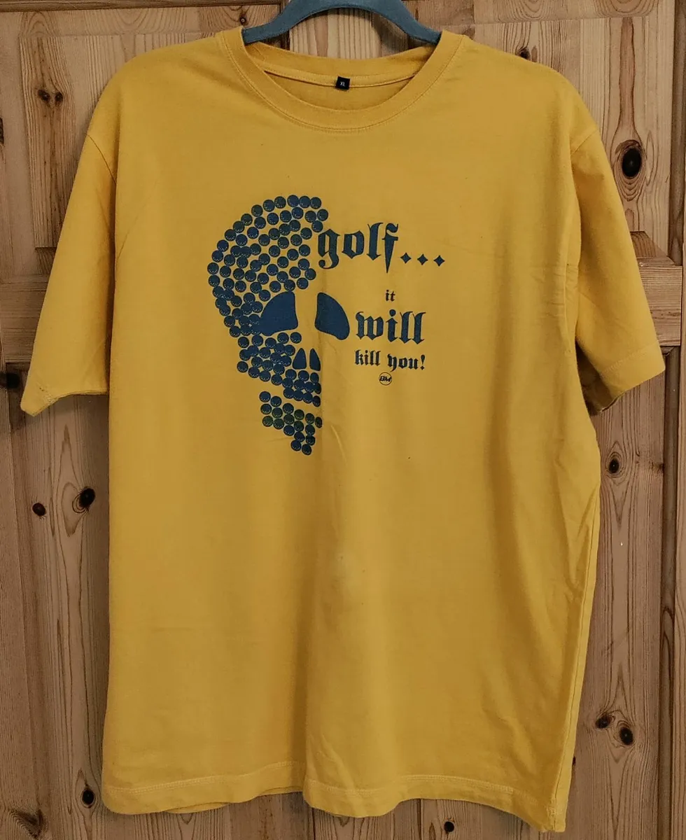Bunker Mentality golf t shirt XL - Image 1