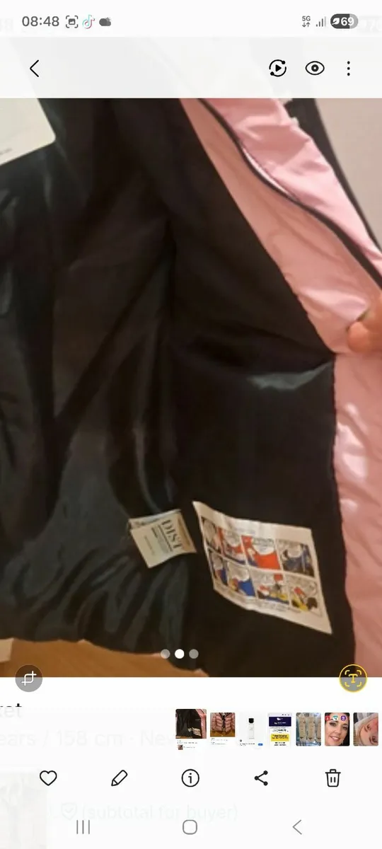 Jacket age 13 or would fit smaill adult - Image 2