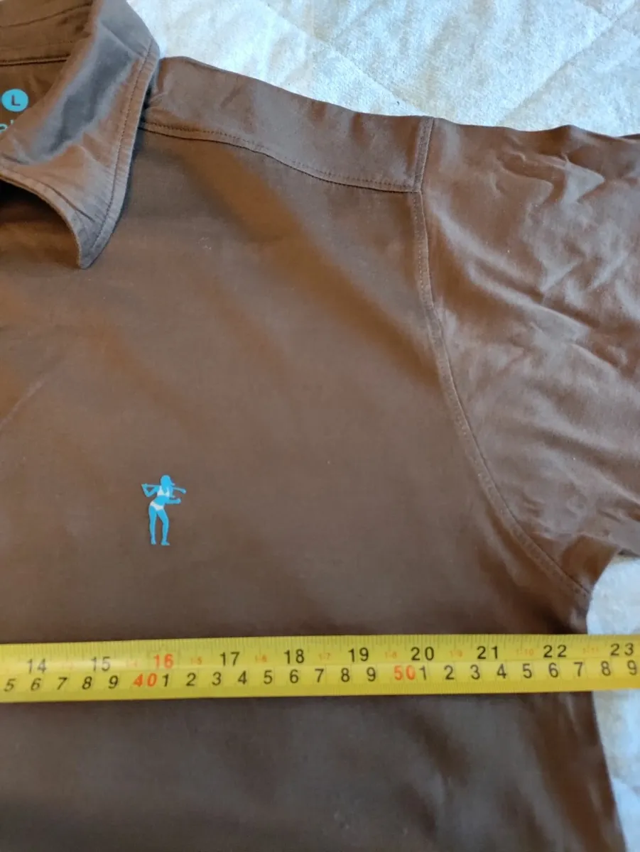 Bunker Mentality Playa Polo shirt L - Image 3