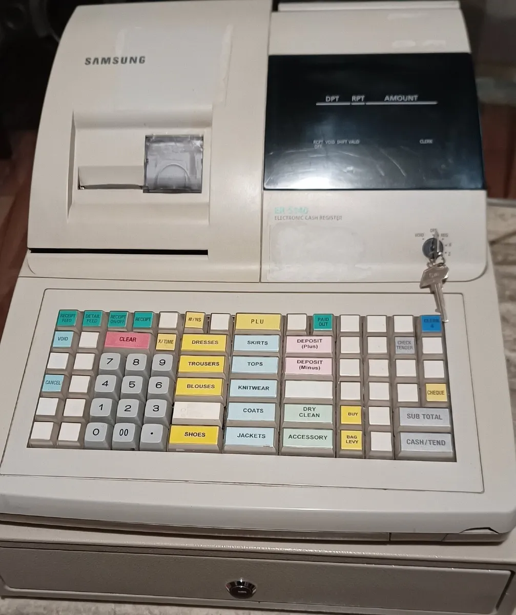 Samsung Electronic Cash Register for Repair/Parts - Image 1