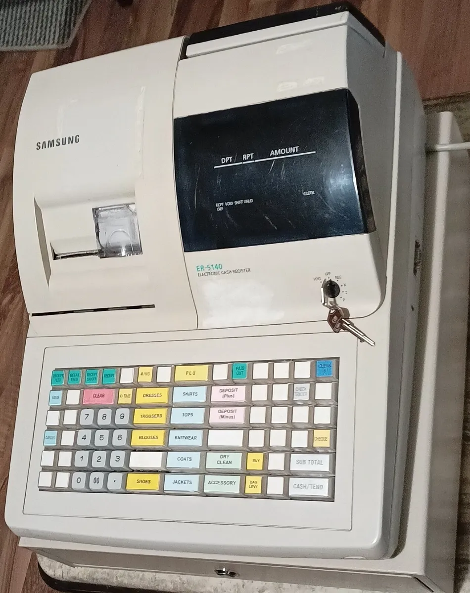 Samsung Electronic Cash Register for Repair/Parts - Image 3