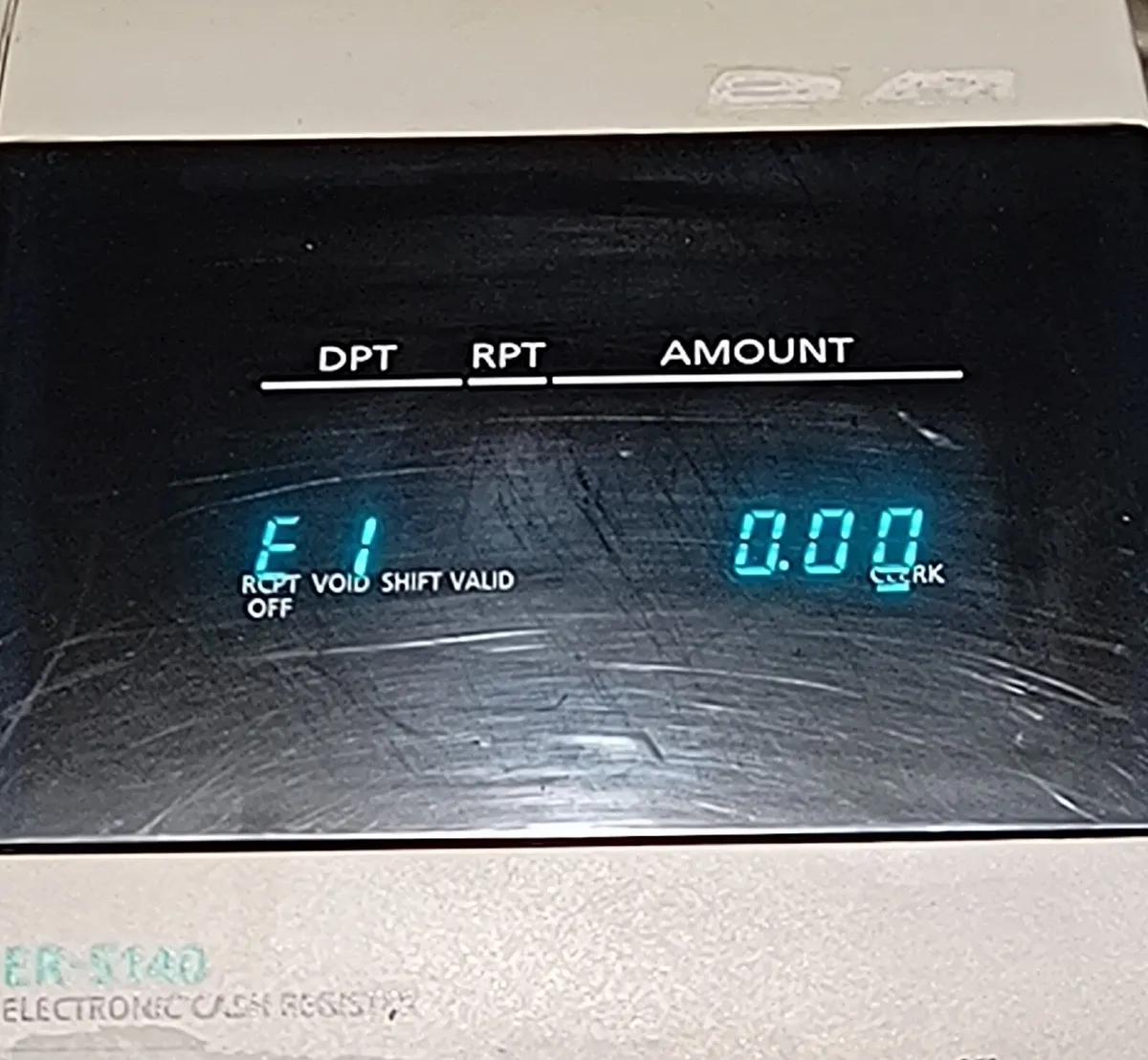 Samsung Electronic Cash Register for Repair/Parts - Image 4