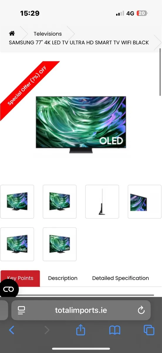 Samsung 77” 2024 - Image 4