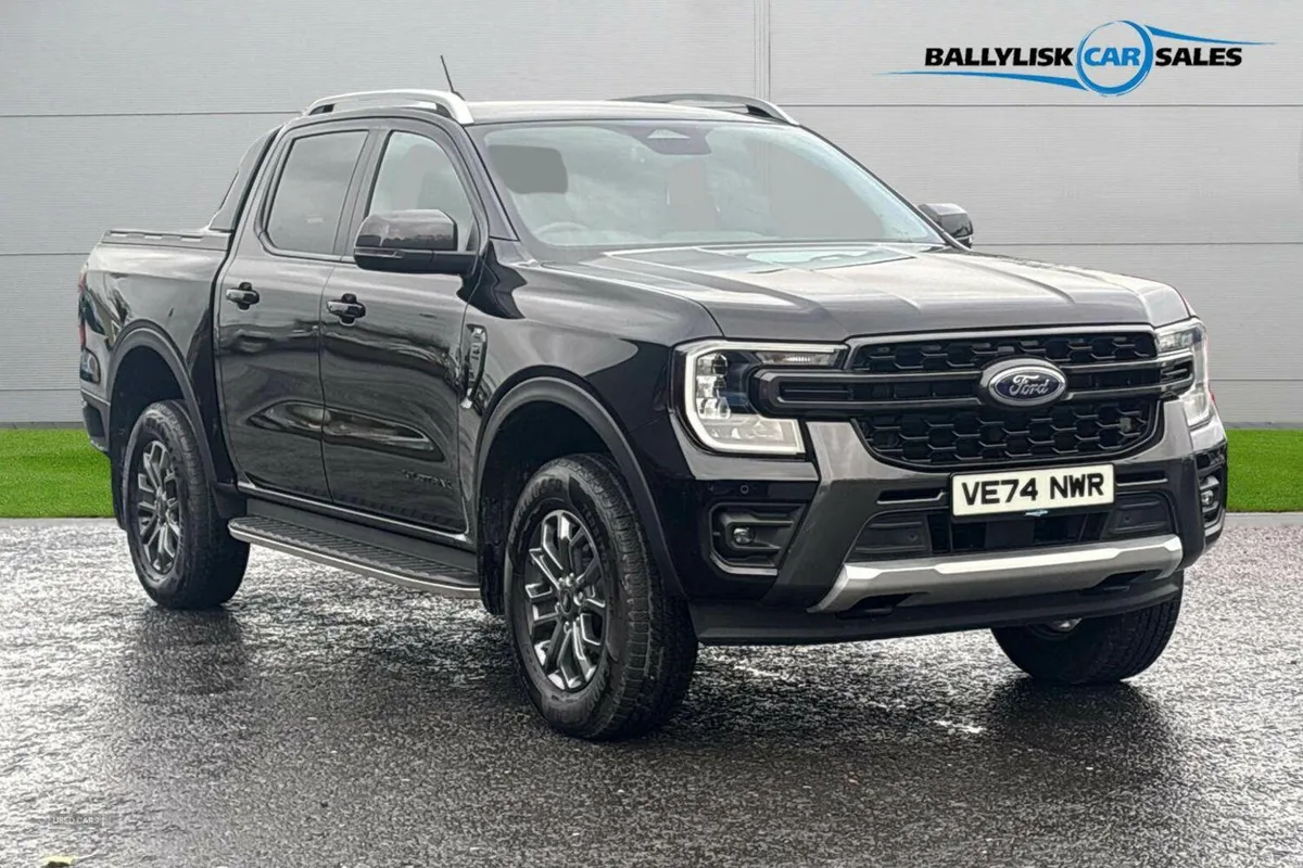 Ford Ranger 3.0 TD V6 Wildtrak Auto 4WD in Black w - Image 1