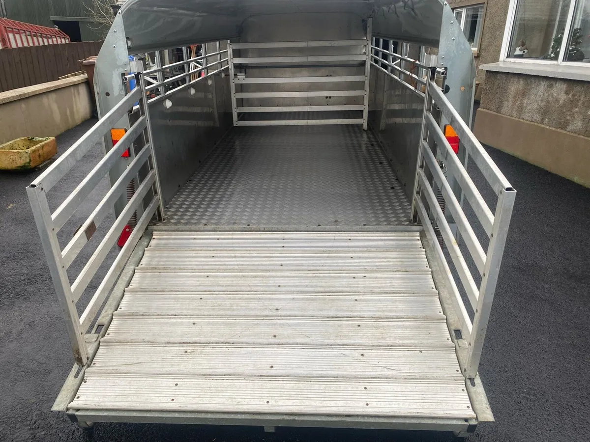 Ifor Williams 12x4x4 livestock trailer - Image 4