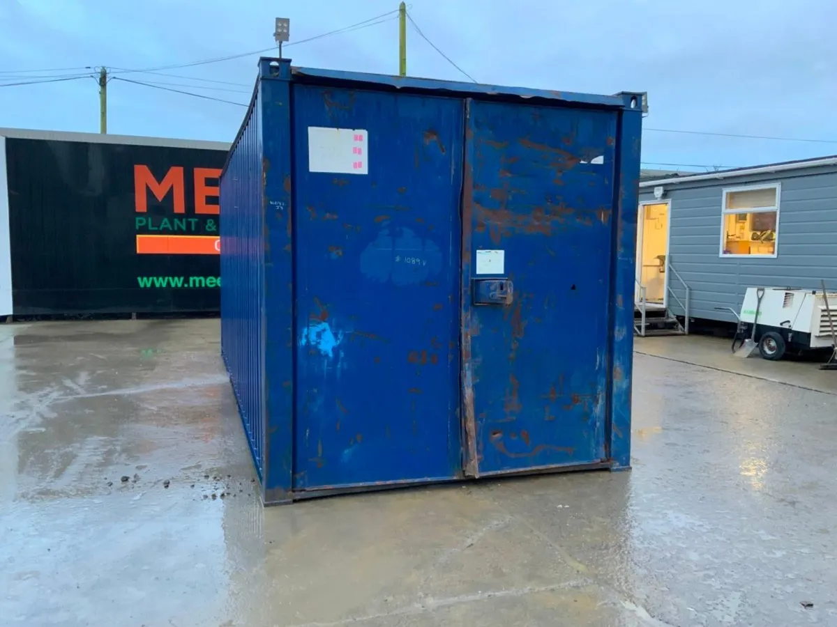 20ft SITE STORAGE / STEEL CONTAINER........1089v. - Image 3