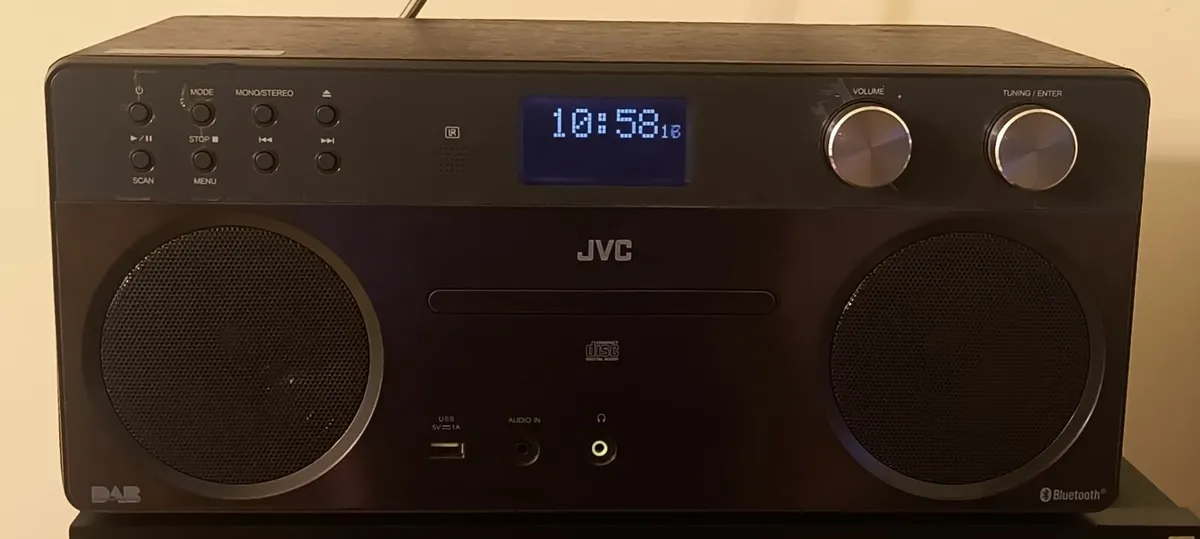 JVC  Hi-Fi DAB/FM Radio CD Bluetooth - Image 3