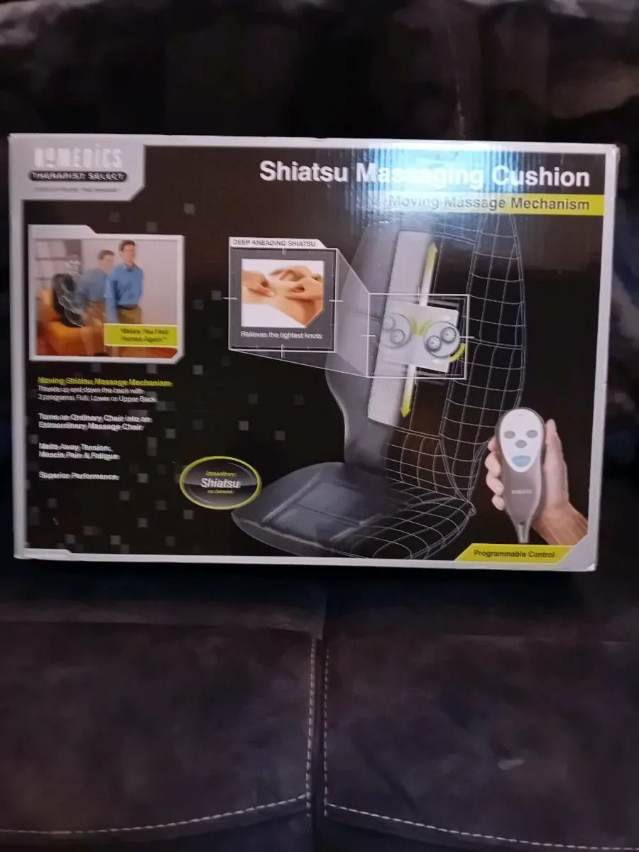 HOMEDICS MESSAGIMG CUSHION NEW BOXED - Image 2