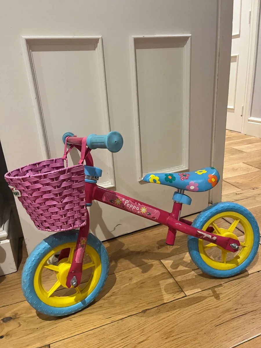 Child’s peppa pig Bike