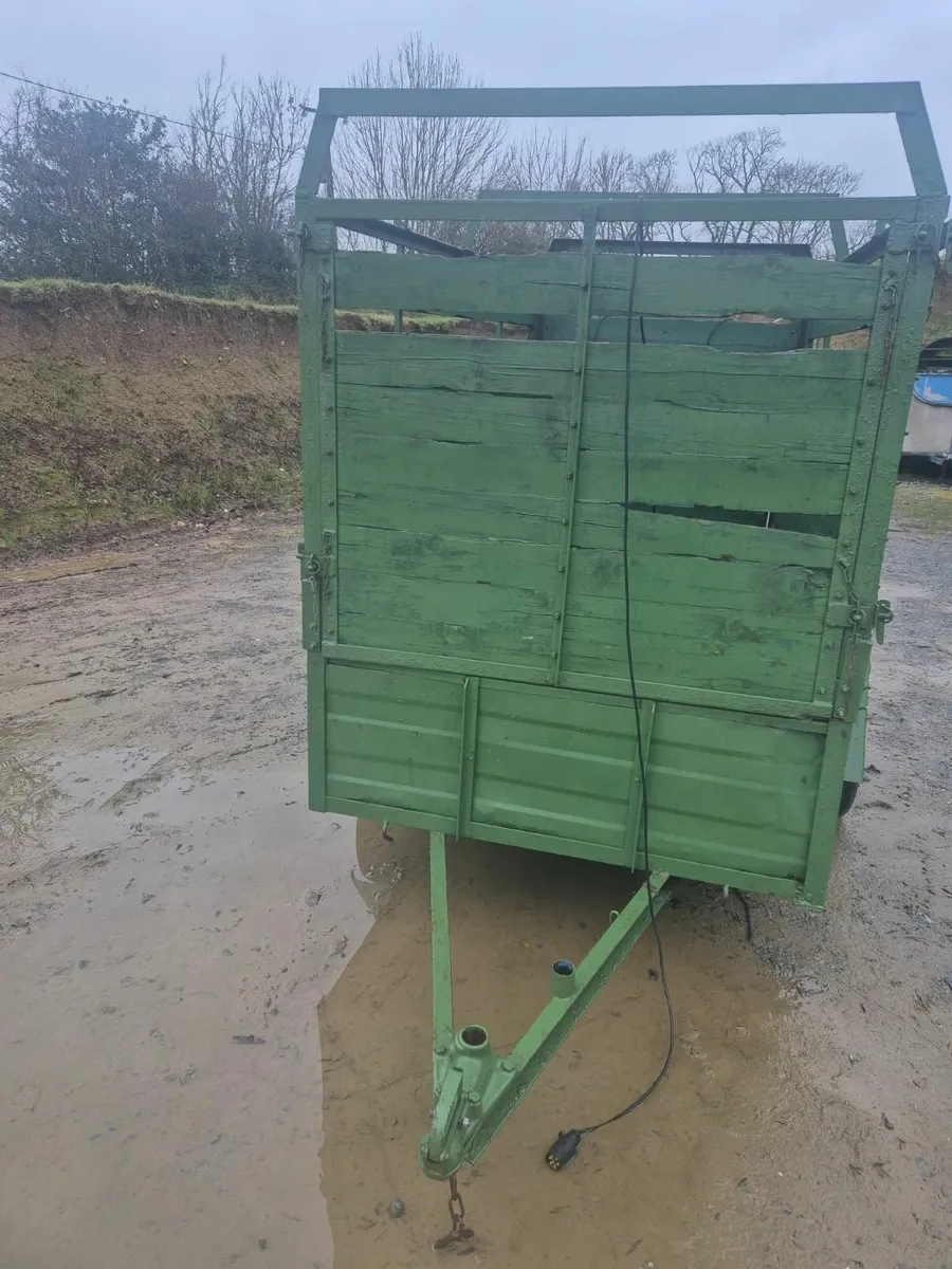 8 x 4  trailer with high sides - Image 2