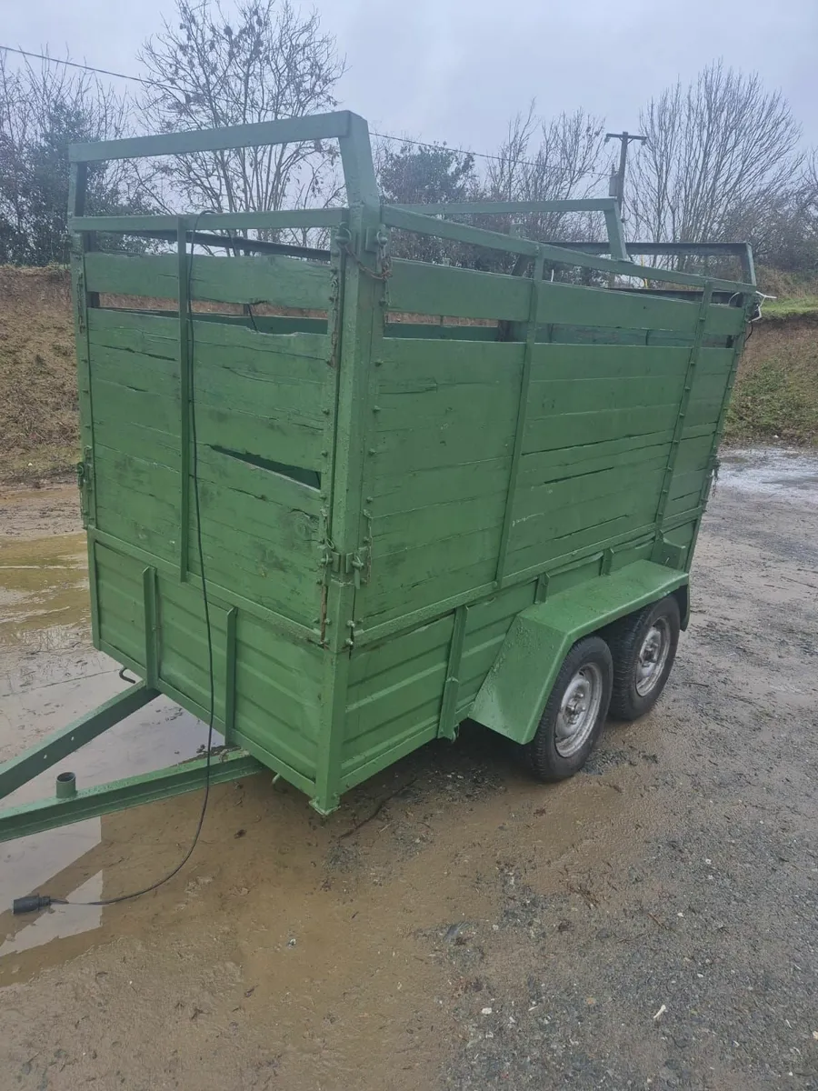 8 x 4  trailer with high sides - Image 3