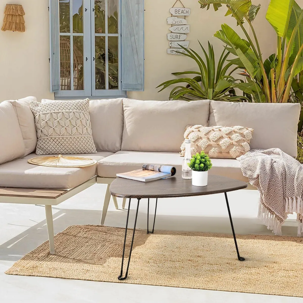 Folding Coffee Tables for Small Spaces Foldable - Image 4