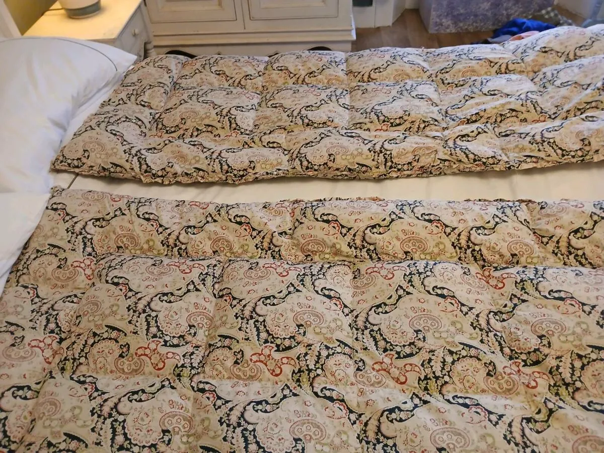 2 vintage eiderdowns - Image 4