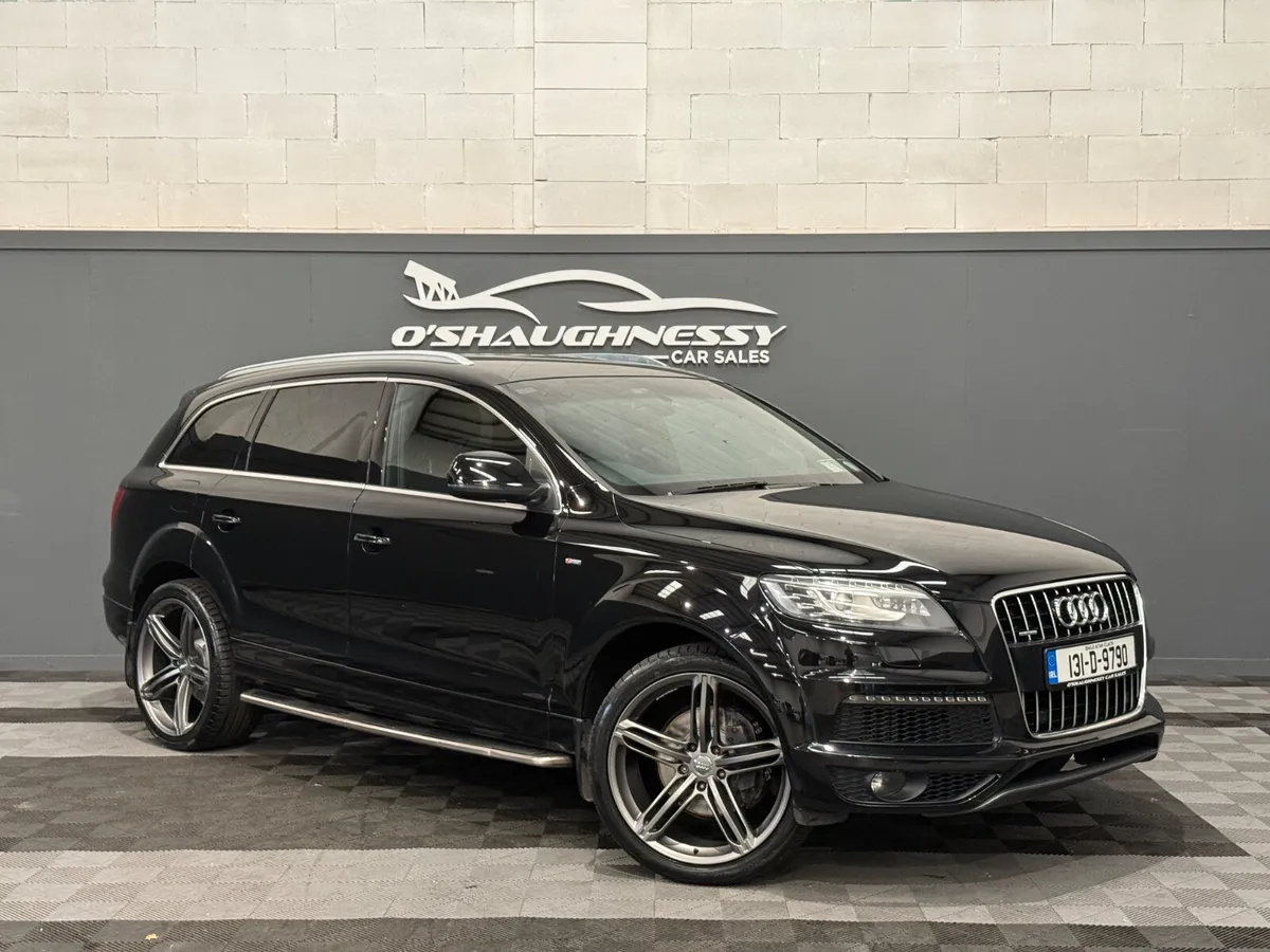 Audi Q7 2013 S-Line 7 Seater New NCT €16950 - Image 1