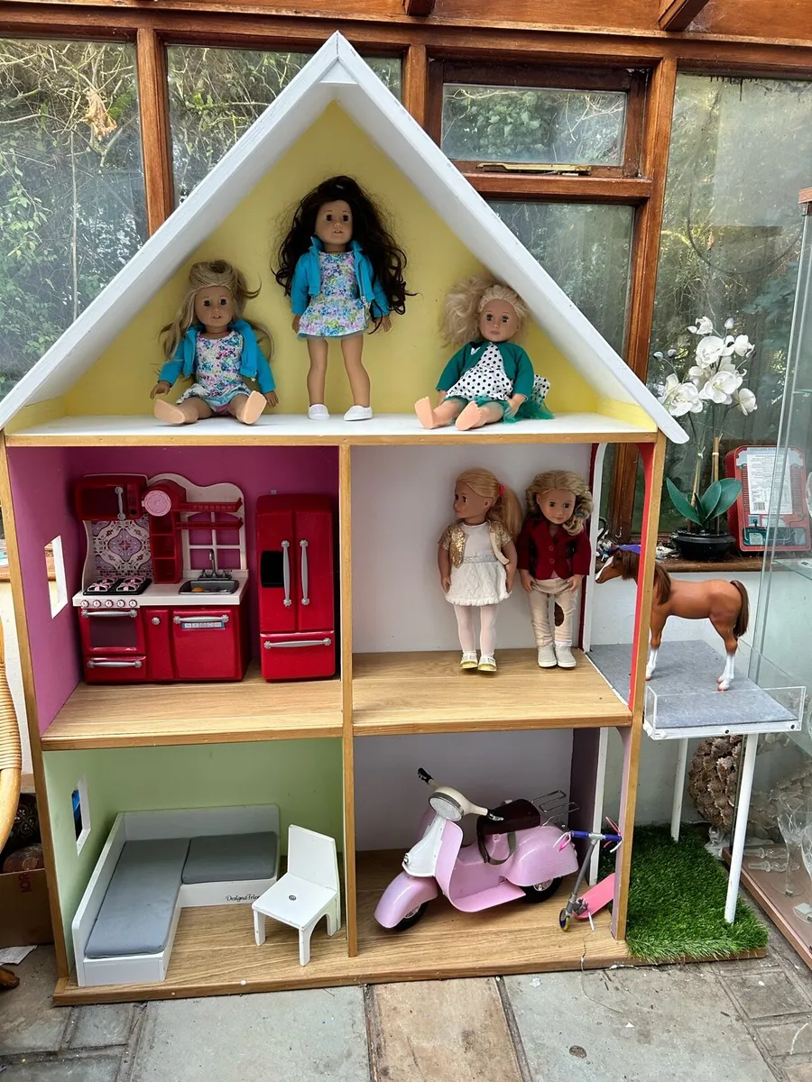 Custom Made Our Generation/American Girl Doll size - Image 3