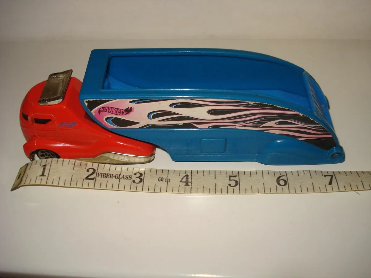 OLD HOT WHEELS TRUCK & TRAILER.. 1/64 SCALE. - Image 3