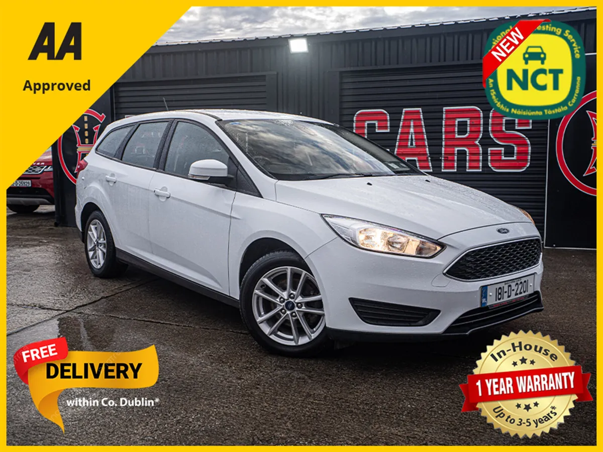 2018 Focus Estate 1.5d/New NCT/Irish/1yr warranty - Image 1