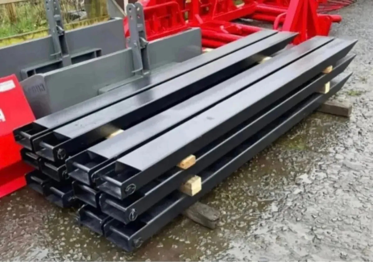 PALLET FORK EXTENSIONS 8FT NEW - Image 1