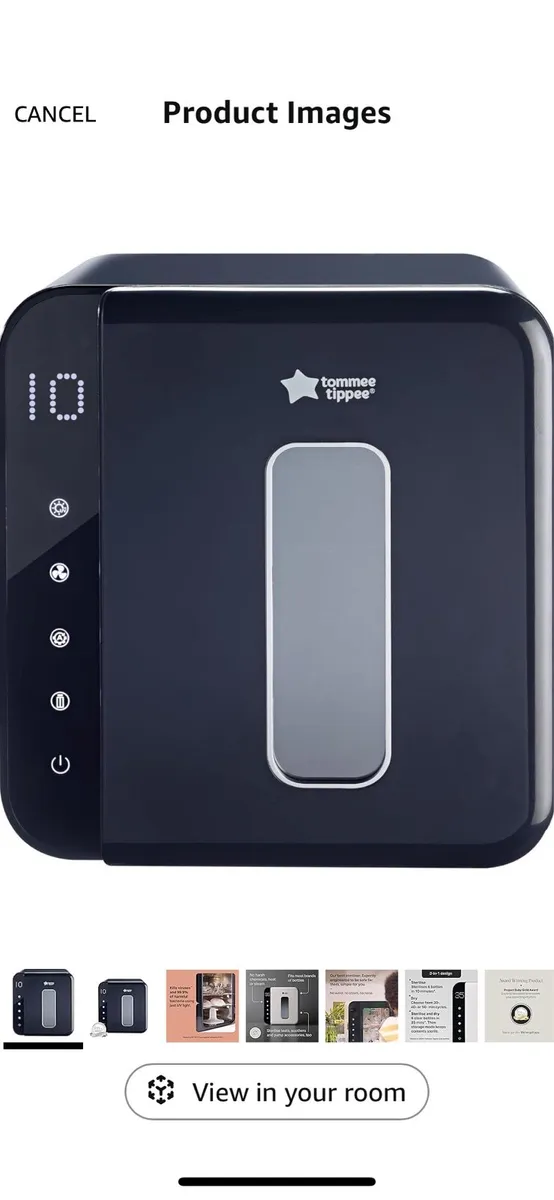 Tommee tippee uv steriliser brand new - Image 1